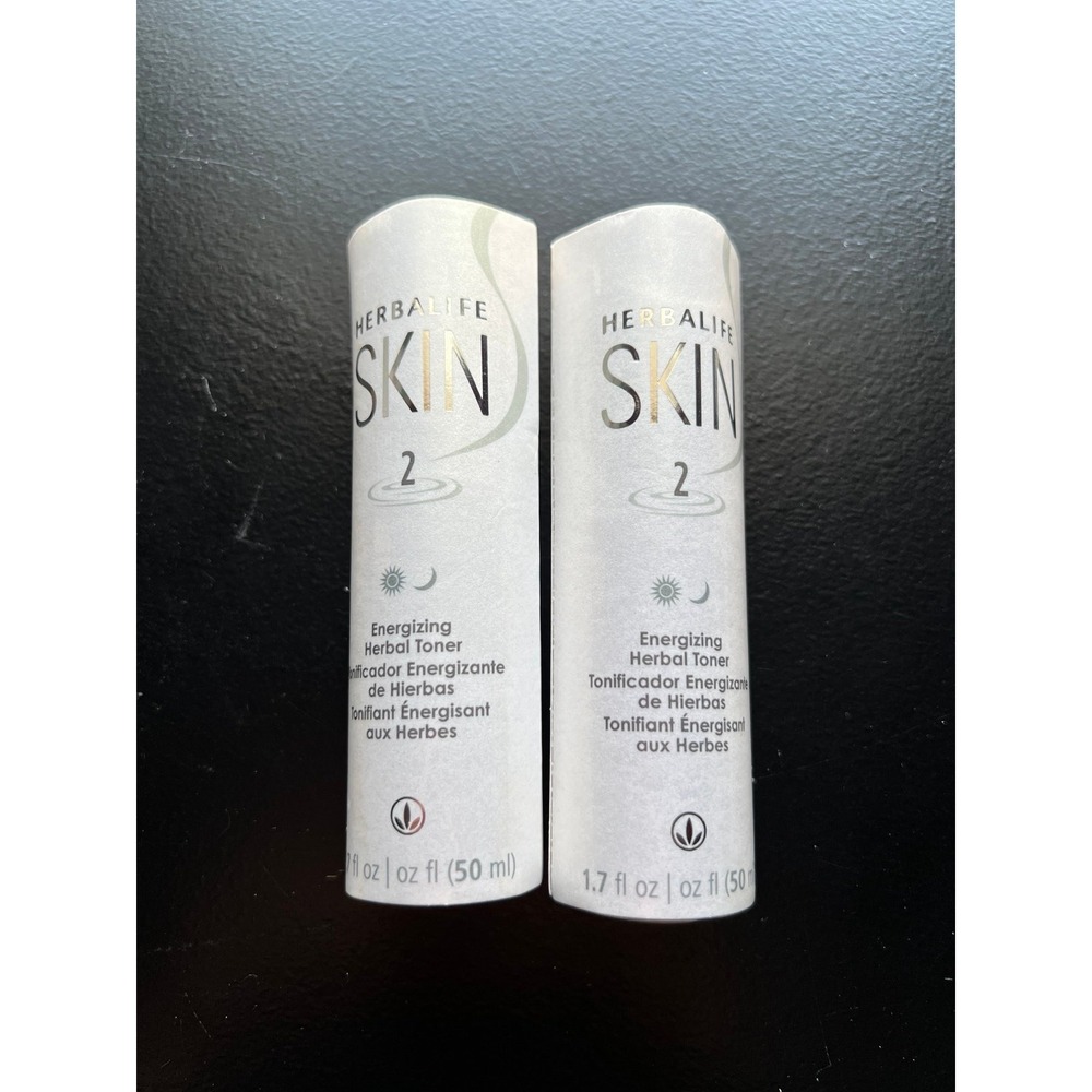 2-New Herbalife SKIN #2 Energizing Herbal Toner New Expired 3/22